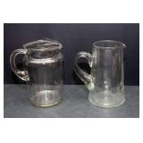 Vintage Pyrex Percolator & 2 Glass Pitchers