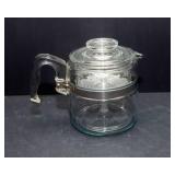 Vintage Pyrex Percolator & 2 Glass Pitchers