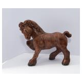 Set of 3 Vintage Painted Ceramic Animals – Horse, Elephant & Pigs