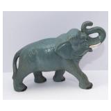 Set of 3 Vintage Painted Ceramic Animals – Horse, Elephant & Pigs