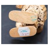 Vintage Corn Husk Figurines – Set of 2