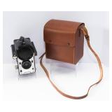 Vintage Spartus Press Flash with Case