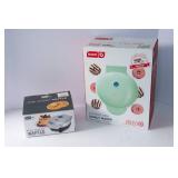Donut Maker & Mini Waffle Maker – In Box