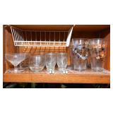 Cabinet Full of Glassware