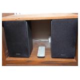 Sony Micro Hi-Fi Component System CMT-BX1 with Speakers & Remote