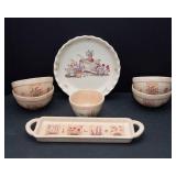 Sonoma Summer Fields Serving Dishes – 7 Pieces