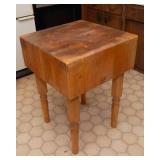 John Boos Butcher Block Island – 24" x 24" x 34"