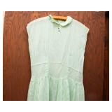 Mint Green Bridesmaid Dress – Hand-Sewn, Size Small