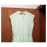 Mint Green Bridesmaid Dress – Hand-Sewn, Size Small