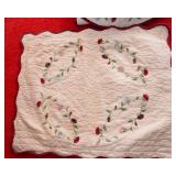 Sunham Home Fashions Cotton Quilt & Shams