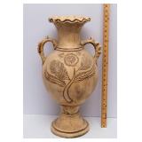 Large Decorative Vase – Made in Mexico, 23" Tall