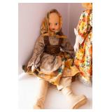 Variety of Vintage Dolls – Set of 5