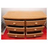 Vintage Wicker Dresser – San Angelo Collection by Pier 1