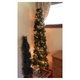 Set of 2 Christmas Trees – 72" & 47" Tall