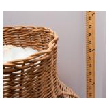 Wicker Decorative Vase – 21" Tall