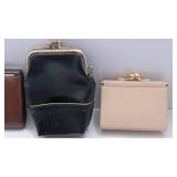 Variety of Coin Purses – Mostly Leather