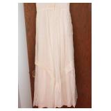 Vintage White Dress with Slip – Small/XS