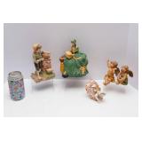 Set of 4 Vintage Figurines