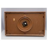 Vintage Mid-Century Modern Wall Clock – 20" x 12"