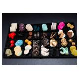Lot of 32 Vintage Earrings – Unique Collection