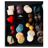 Lot of 32 Vintage Earrings – Unique Collection