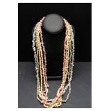 Set of Vintage Small Shell Necklaces