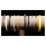 Set of 10 Metal Bangles