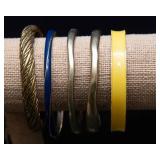 Set of 10 Metal Bangles