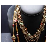 Set of 5 Boho Necklaces