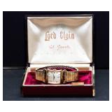 Men’s Vintage Lord Elgin Watch – 21 Jewels, Durapower