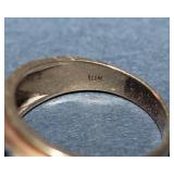 Vintage 10K Gold Ring with Blue Stone – Possibly Sapphire, Size 10.5