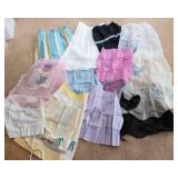 Set of 12 Vintage Waist Aprons
