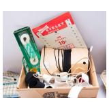 Variety of Vintage Sewing Supplies
