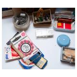 Variety of Vintage Sewing Supplies