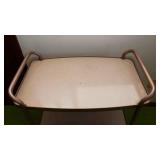 Metal Rolling Cart – 27.5" x 17" x 29.5"