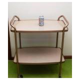 Metal Rolling Cart – 27.5" x 17" x 29.5"