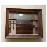 Mirror with Display Shelving – 29" W x 23" H x 5" D
