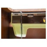 Sewing Table with Montgomery Ward Sewing Machine