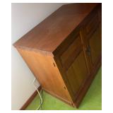 Sewing Table with Montgomery Ward Sewing Machine