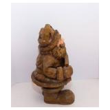 Large Santa Figurine – Resin, 18" Tall