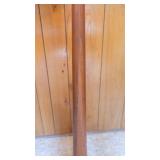 Vintage Wooden Floor Lamp – 61" Tall