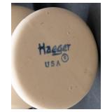 Set of 7 White Vases – Includes Haeger & Milk Glass