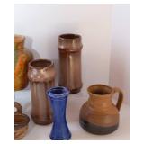 Large Variety of Pottery Vases