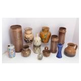 Large Variety of Pottery Vases