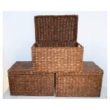 Set of Three Storage Baskets