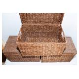 Set of Three Storage Baskets