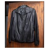 East 5th Women’s Leather Jacket – Black, Petite Large
