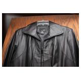 East 5th Women’s Leather Jacket – Black, Petite Large