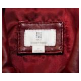 Apt. 9 Red Lambskin Leather Jacket – Size Medium
