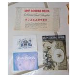 Vintage Rogers Bros Silverplate Flatware Set – “Daffodil” Pattern, Service for 8 with Case (#2)